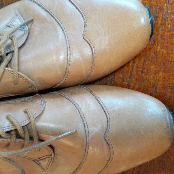 Josef Seibel EUC Tina Oxford shoes Soft Camel/Tan Leather Size 9.5 or Eu… - Picture 8 of 11
